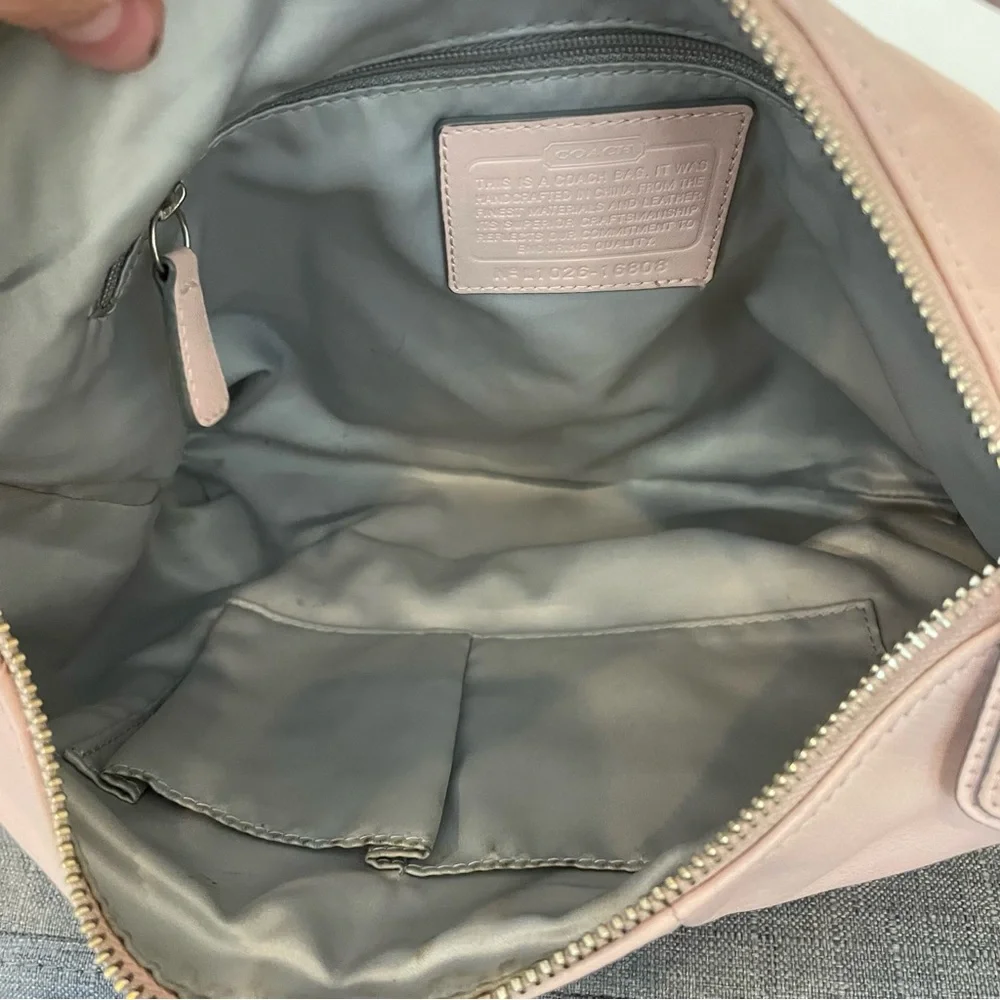 COACH Kristin Hobo Bag Convertible Crossbody - Pink - Picture 15 of 16